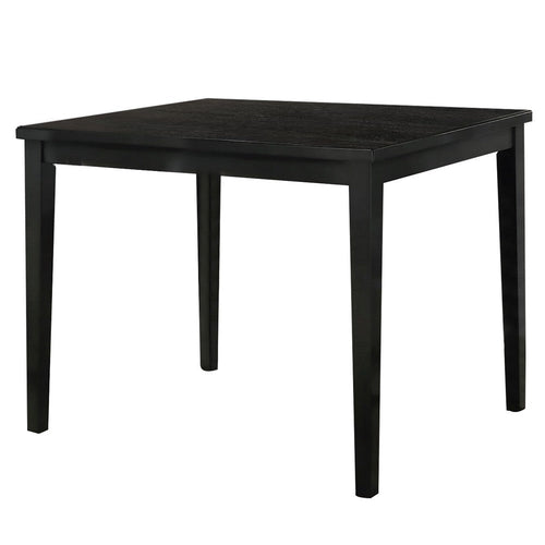 Heni Counter Height Table | 48" Rectangular Top | Dark Walnut Brown