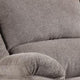 Cem Manual Reclining Chair | Pillow Tufted | Mocha Gray Chenille BM339354