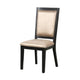 Yada Side Dining Chair Set of 2 | Slatted Back | Espresso Brown BM339360