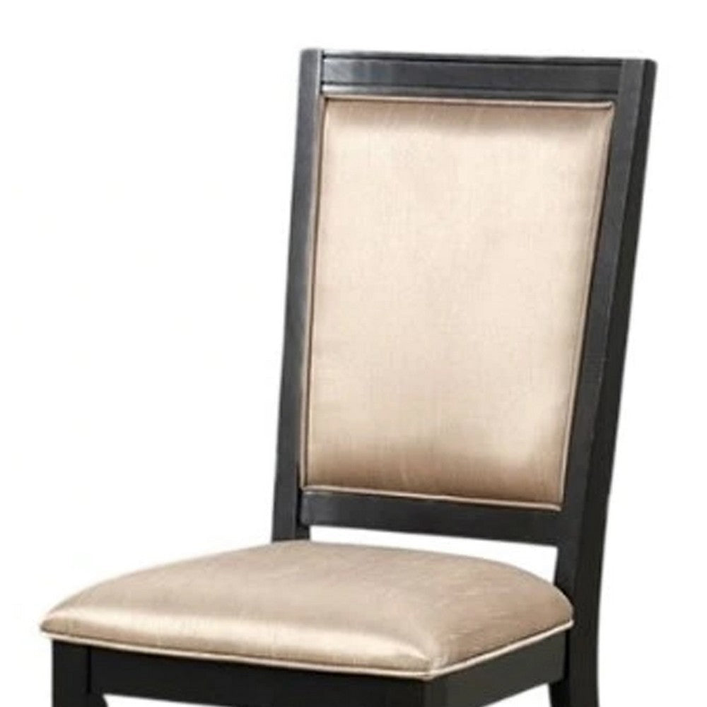 Yada Side Dining Chair Set of 2 | Slatted Back | Espresso Brown BM339360