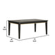 Yada Dining Table | Espresso Brown Rectangular 72’’ Top BM339362