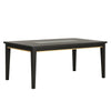 Yada Dining Table | Espresso Brown Rectangular 72" Top