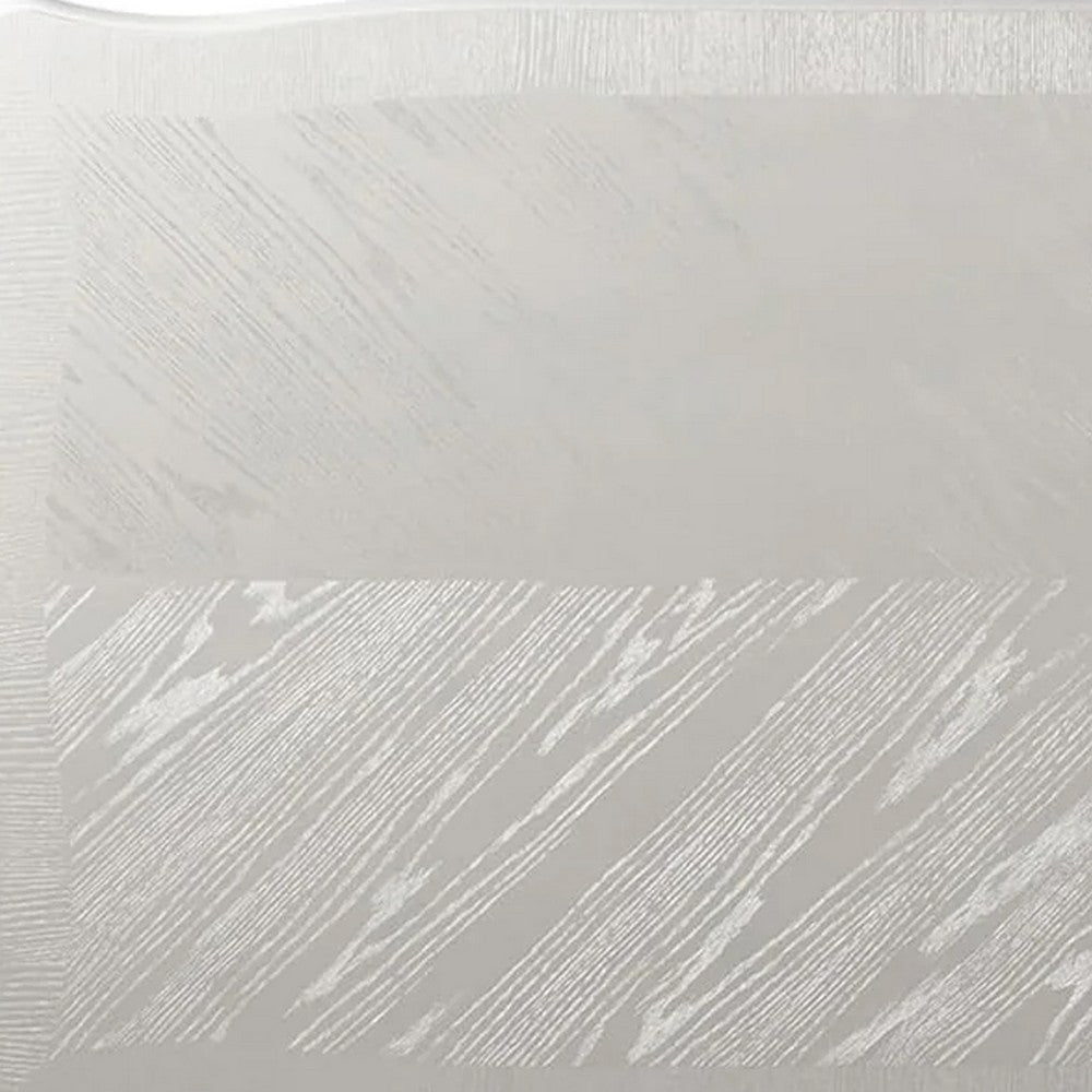 Hixe Dining Table | Silver Wood | Turned Legs | Rectangular 84’’ Top BM339369