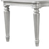Hixe Dining Table | Silver Wood | Turned Legs | Rectangular 84’’ Top BM339369