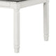 Dola Dining Table | Rustic White | Gray Wood | Rectangular 72’’ Top BM339373