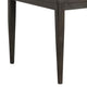 Oline Dining Table | Dark Walnut Brown Wood | Rectangular 72" Top
