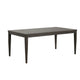 Oline Dining Table | Dark Walnut Brown Wood | Rectangular 72" Top