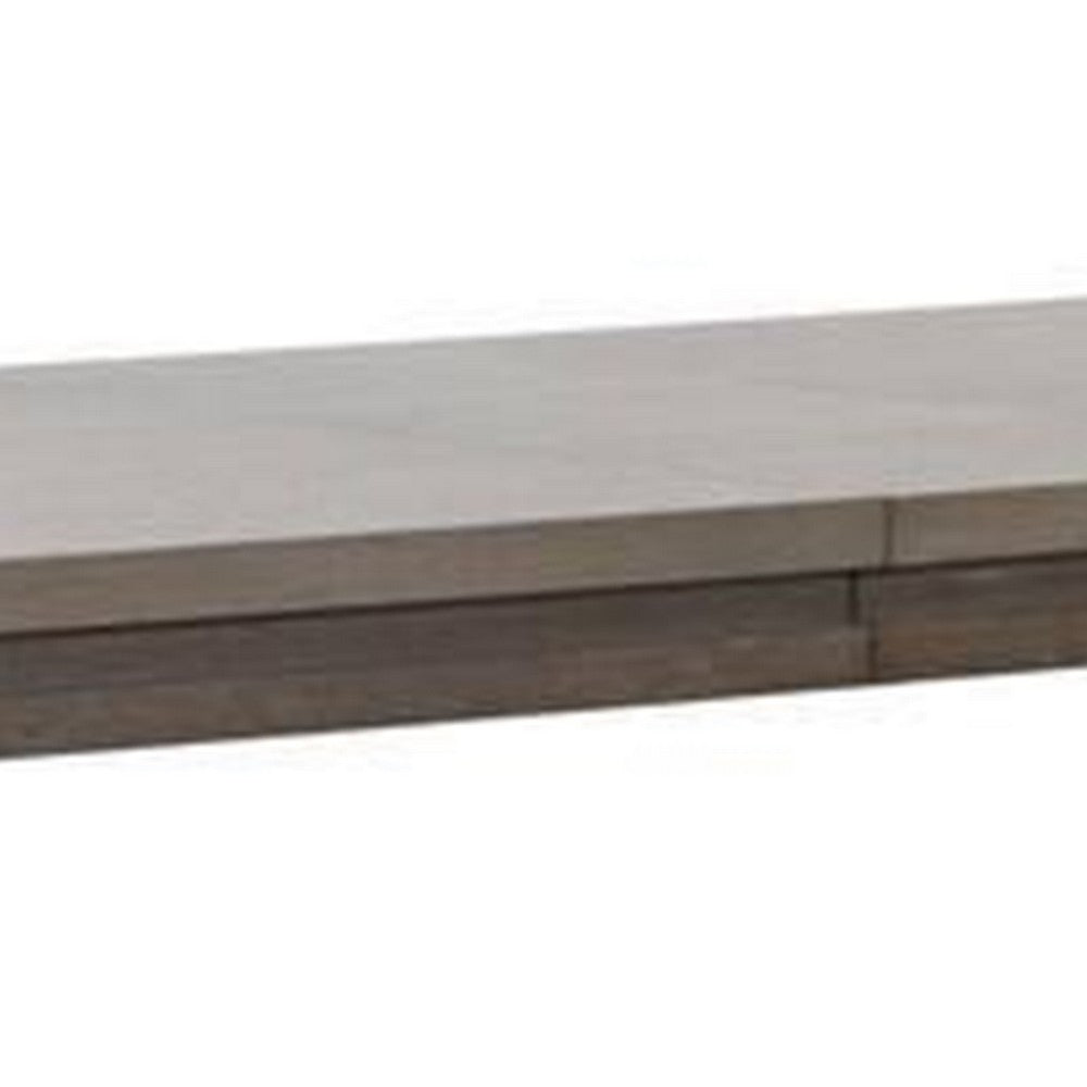 Gris Dining Table | Dual-Tone Gray | Rectangular 90" Top