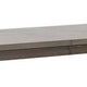 Gris Dining Table | Dual-Tone Gray | Rectangular 90" Top