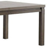 Gris Dining Table | Dual-Tone Gray | Rectangular 90" Top