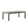 Gris Dining Table | Dual-Tone Gray | Rectangular 90" Top