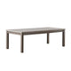 Gris Dining Table | Dual-Tone Gray | Rectangular 90" Top