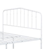 Nix Full Size Bed | Classic Spindle Headboard & Footboard | White Metal BM339384