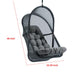 Bery Patio Hanging Swing Chair | Cushioned Dark Gray Mesh BM339398