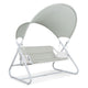 Diz Outdoor Hanging Double Swing Sofa Chair | White Powder Coated Steel