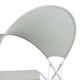 Diz Outdoor Hanging Double Swing Sofa Chair | White Powder Coated Steel