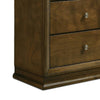 Rouk 7 Drawer Wide Dresser | Transitional | Walnut Brown Solid Wood BM339407