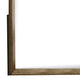 Rouk Dresser Mirror | Walnut Brown Solid Wood | Rectangular 45’’ Frame BM339408