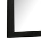 Yoki 41’’ Dresser Mirror | Modern Glam Black with Gold Acrylic Accents BM339412
