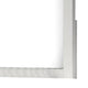 Yoki 41’’ Dresser Mirror | Modern Glam White with Gold Acrylic Accents BM339416