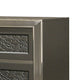 Levi Nightstand | 2 Leaf Molded Framed Drawers | Dark Gray BM339421