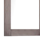 Stav Dresser Mirror w Rectangular Frame | Gray Brazilian Pine Wood BM339422