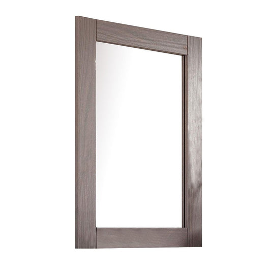 Stav Dresser Mirror w Rectangular Frame | Gray Brazilian Pine Wood