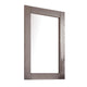 Stav Dresser Mirror w Rectangular Frame | Gray Brazilian Pine Wood