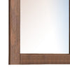Stav Dresser Mirror | Rectangular Frame | Mahogany Brazilian Pine Wood BM339423