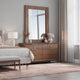 Stav Dresser Mirror | Rectangular Frame | Mahogany Brazilian Pine Wood