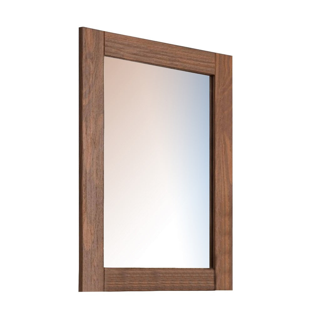 Stav Dresser Mirror | Rectangular Frame | Mahogany Brazilian Pine Wood