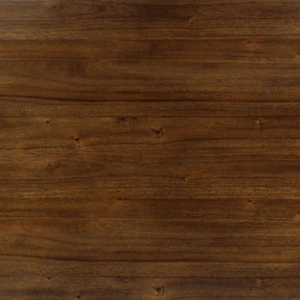 Fordy 7pc Dining Table Set w 6 Beige Fabric Chairs | Walnut Wood BM339428