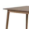 Baylee Rectangular Dining Table | Straight Legs | 60" Walnut Wood