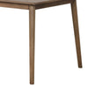 Baylee Rectangular Dining Table | Straight Legs | 60" Walnut Wood