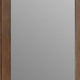 Roma Dresser Mirror | 39’’ Rectangular Frame | Walnut Brown Solid Wood BM339474