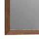 Roma Dresser Mirror | 39’’ Rectangular Frame | Walnut Brown Solid Wood BM339474