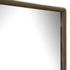 Cair Dresser Mirror | 32’’ Rectangular Frame | Round Edges | Brown Wood BM339478