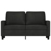 Modern Loveseat in Black Polyester w Simple Minimalist Silhouette BM339673