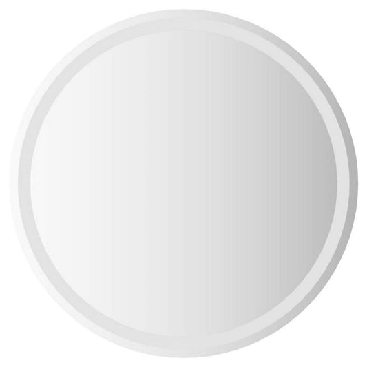 Mio Round Bathroom Wall Mirror | 28" | Built In LED w USB Plug