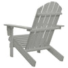 Ava Outdoor Garden Chair | High Slatted Back | Wide Arms | Gray Natural Wood BM339691