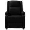 Keo Manual Reclining Massage Chair | Padded Arms | Black Faux Leather BM339692