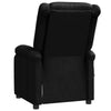 Keo Manual Reclining Massage Chair | Padded Arms | Black Faux Leather BM339692