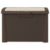 Jely Outdoor Garden Storage Box w Seat Cushion | 29’’ | Brown BM339700