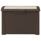 Jely Outdoor Garden Storage Box w Seat Cushion | 29’’ | Brown BM339700