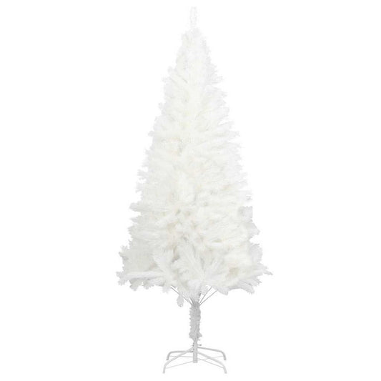 Zeny 48" Faux Christmas Tree | Snowy White Design | Sturdy Steel Base