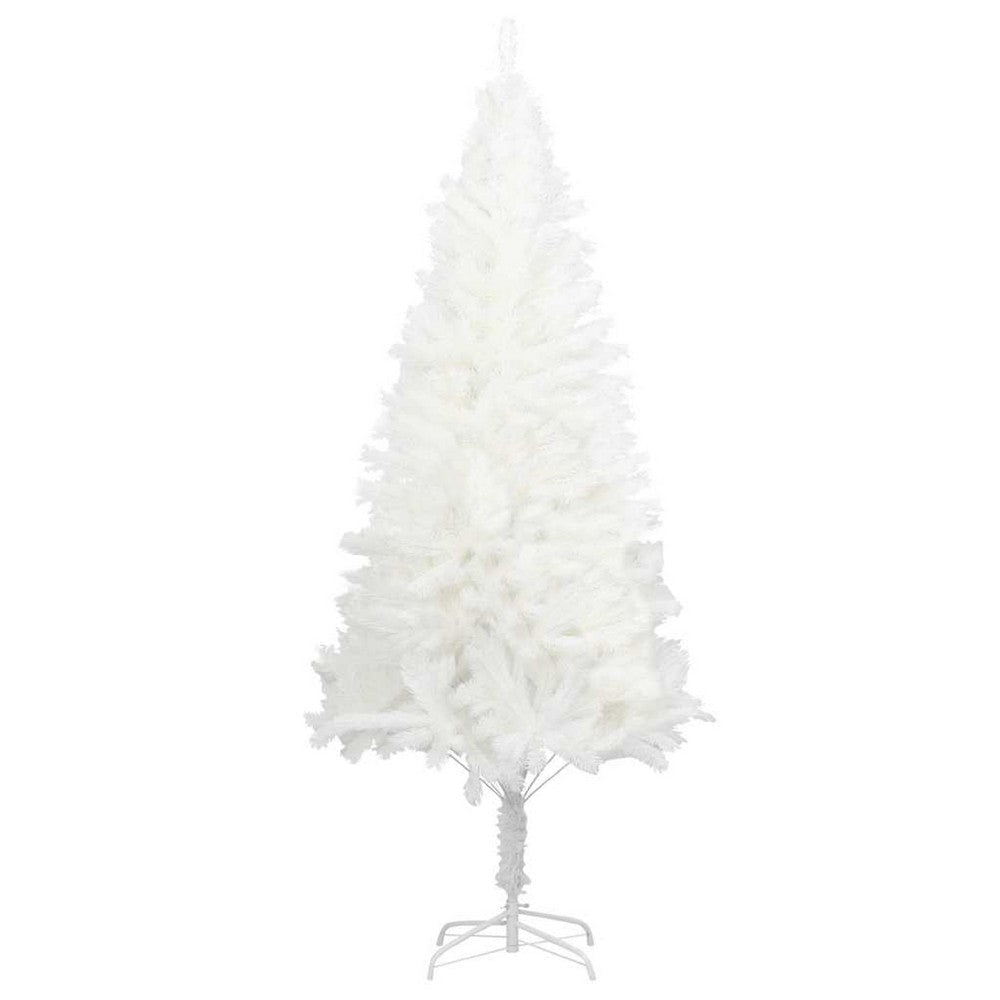 Zeny 48" Faux Christmas Tree | Snowy White Design | Sturdy Steel Base