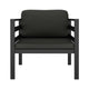 Xem Outdoor Sofa Chair | Fiberfill Seat & Back Cushions | Anthracite Black BM339705
