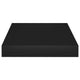 Hannah Floating Wall Shelf Set of 2 | 9x9 Square Frame | Black Honeycomb | Metal BM339717