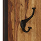 Dough Set of 2 Wall Mounted Coat Racks w 8 Hooks | Brown Sheesham Wood BM339732