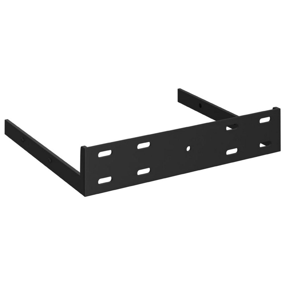 Phoebs Corner Wall- Mounted Shelf | White Honeycomb | Metal Accents | 14’’ BM339733